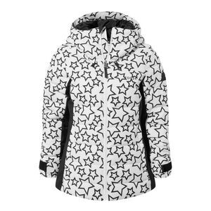 TOG24 Womens/Ladies Vermont Stars Ski Jacket / Black/Optic White